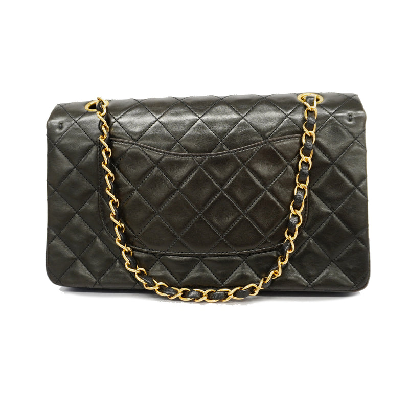 Auth Chanel Matelasse W Flap W Chain Shoulder Bag Womens Leather Shoulder Bag
