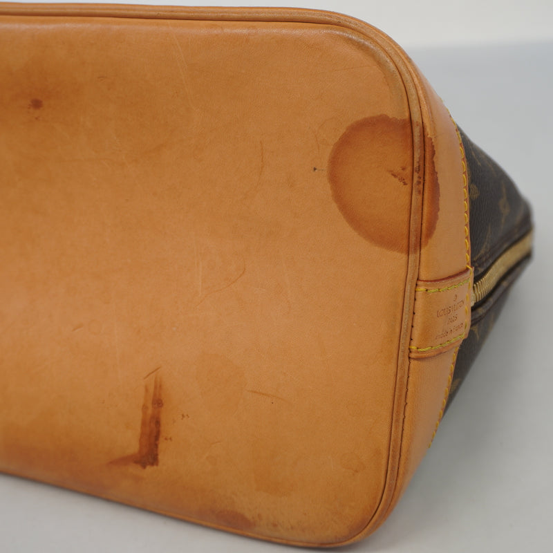 Auth Louis Vuitton Handbag Monogram Alma M51130