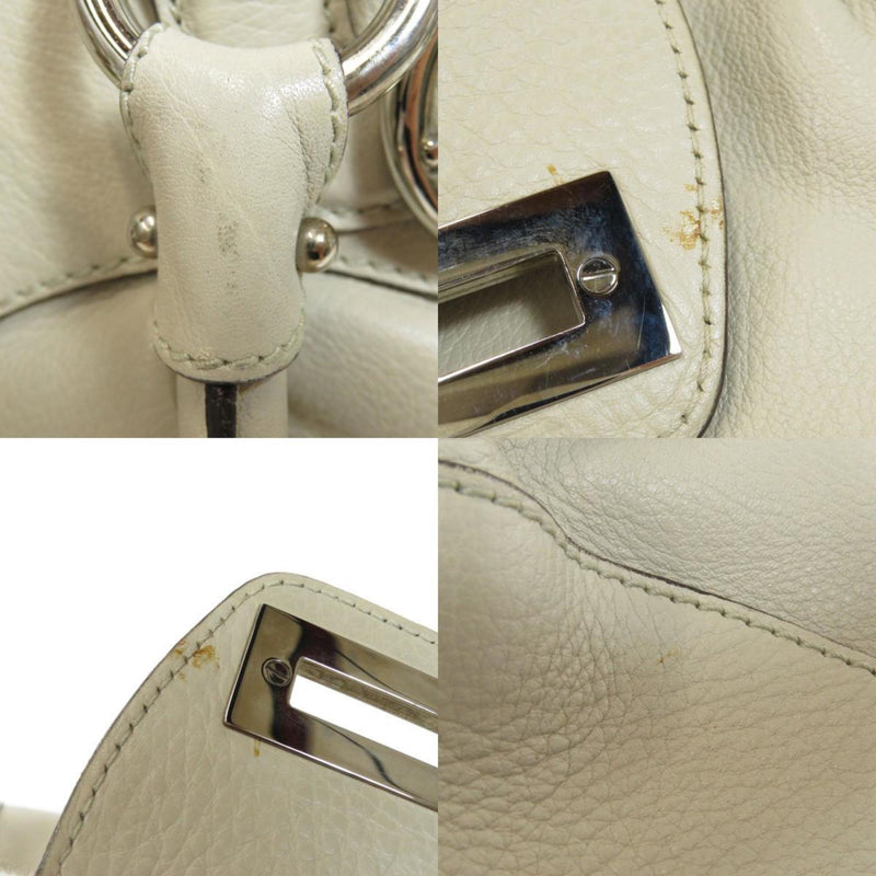 Salvatore Ferragamo Gancini Tote Bag Leather Womens