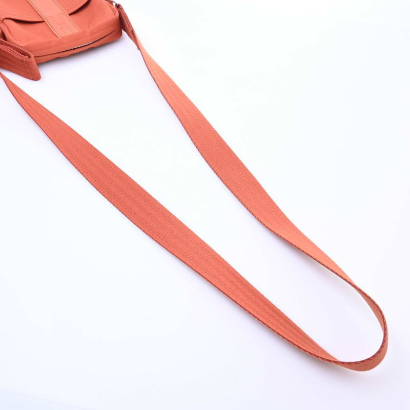 Hermes Acapulco Womens Canvas Shoulder Bag Orange