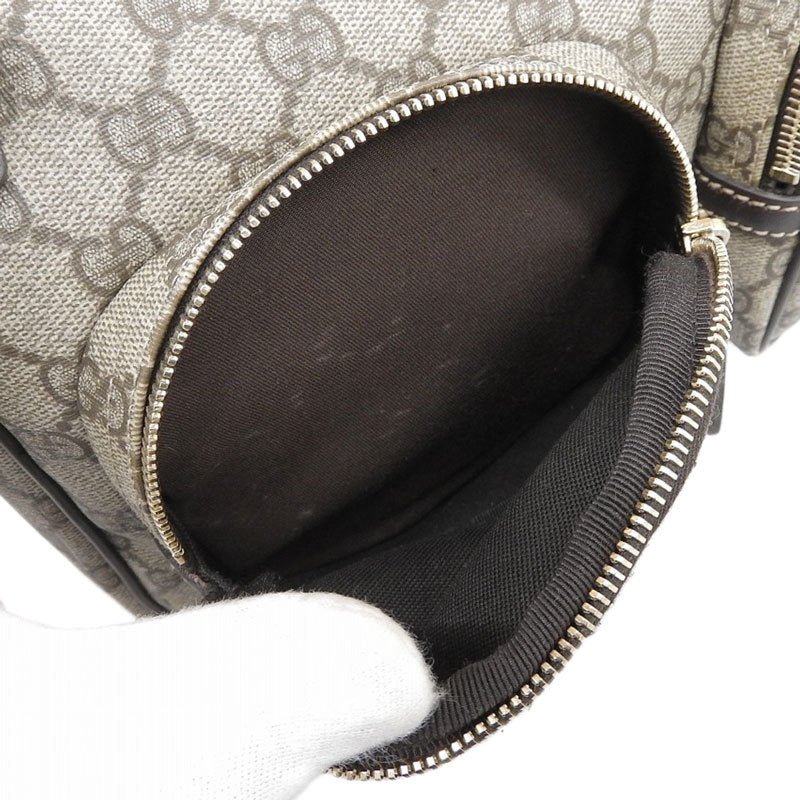 Gucci PVC Shoulder Bag Brown