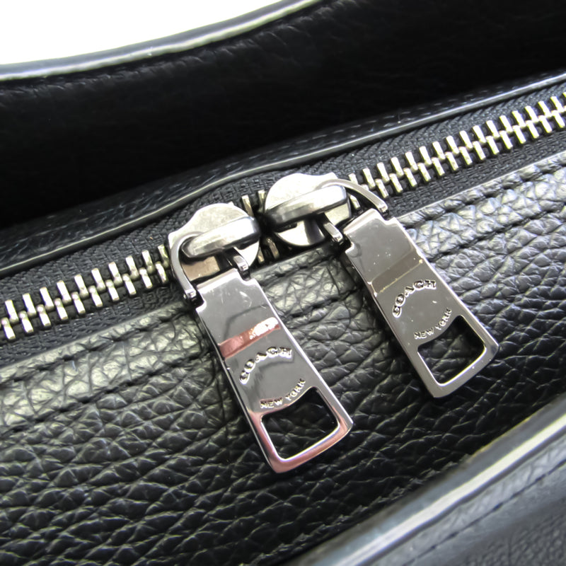 Coach Drew Satchel 40862 Womens Leather HandbagShoulder Bag Black