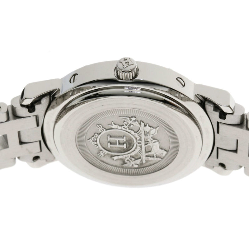 Hermes CL4.210 Clipper Watch Stainless Steel / SS Ladies HERMES