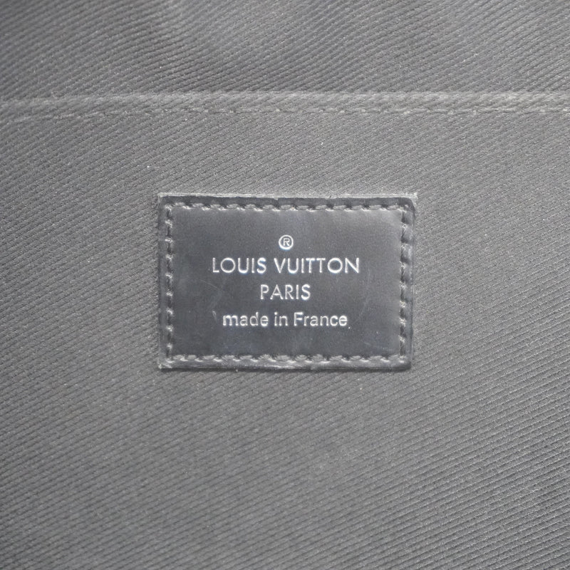 Auth Louis Vuitton Damier Graphite Pochette Jules GM N64437 Mens Clutch Bag
