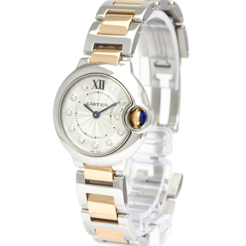 Cartier Ballon Bleu Quartz Stainless Steel Womens Dress Watch WE902030