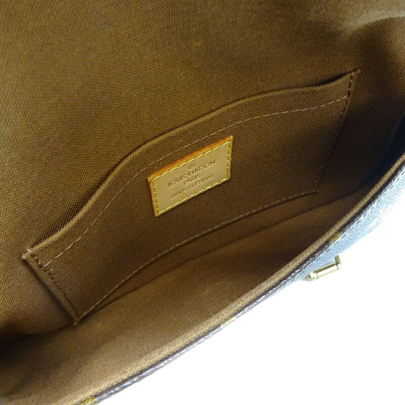Louis Vuitton Pochette Marel Ladies Waist Bag M51159 Monogram Canvas Brown