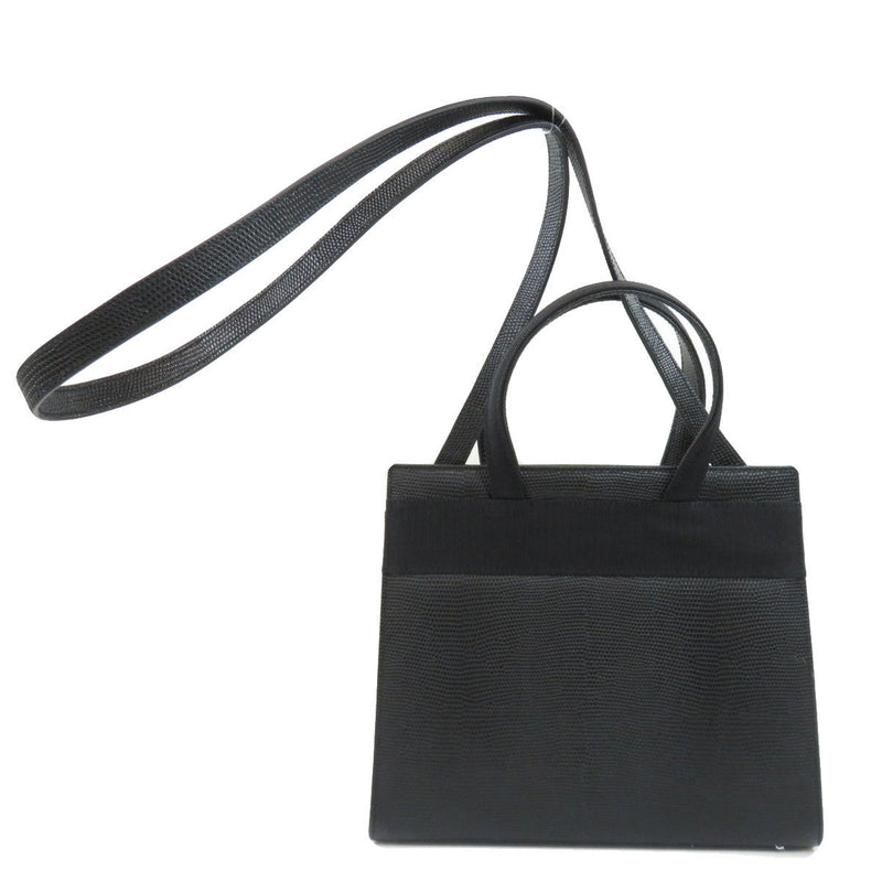 Salvatore Ferragamo Vala Ribbon Handbag Leather Womens