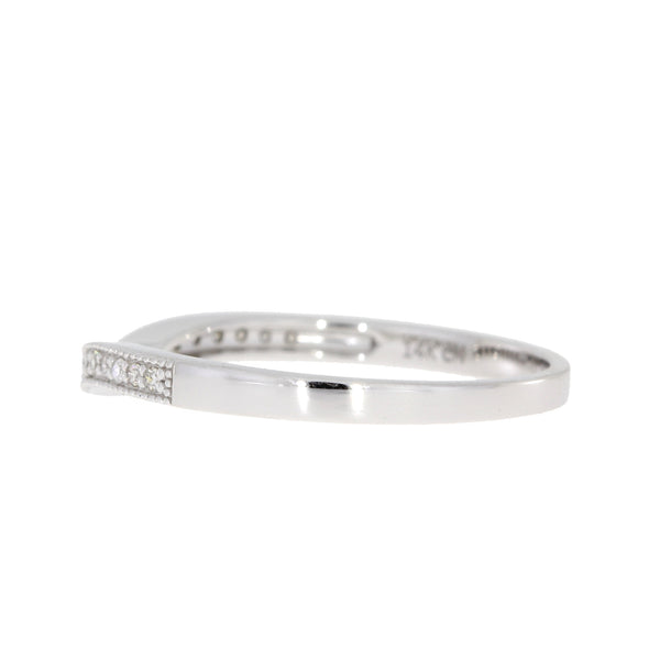 .12ct Diamond stackable band set 14KT White Gold