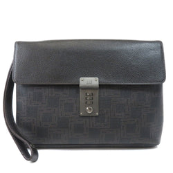Dunhill Motif Second Bag PVC / Leather Mens