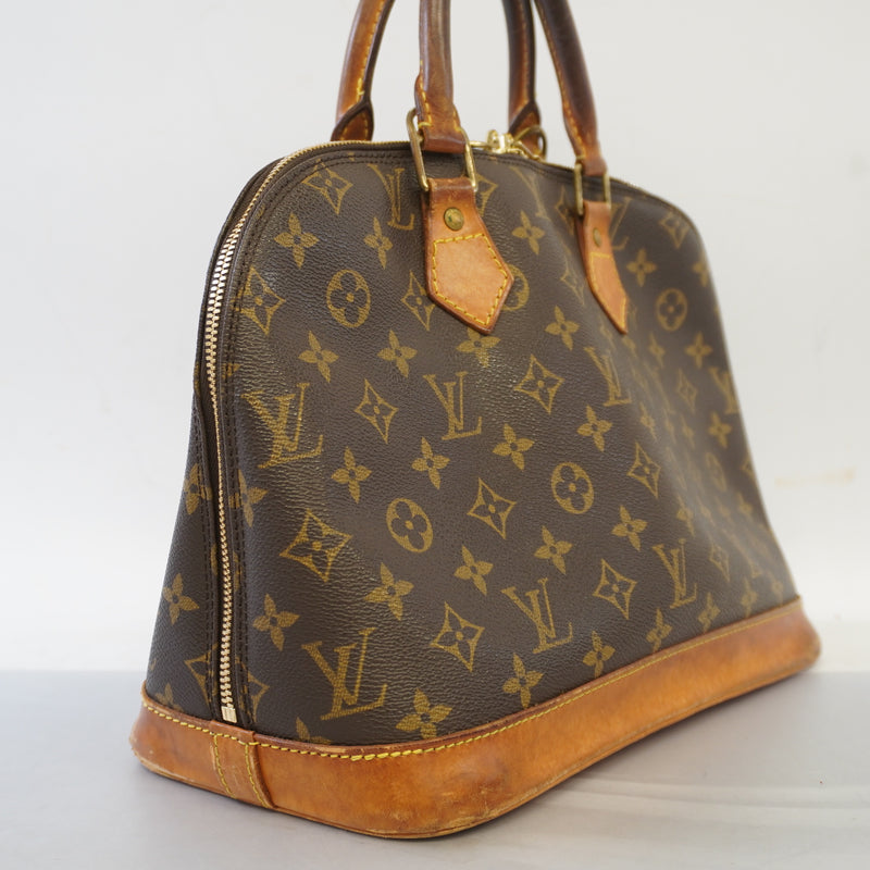 Auth Louis Vuitton Handbag Monogram Alma M51130