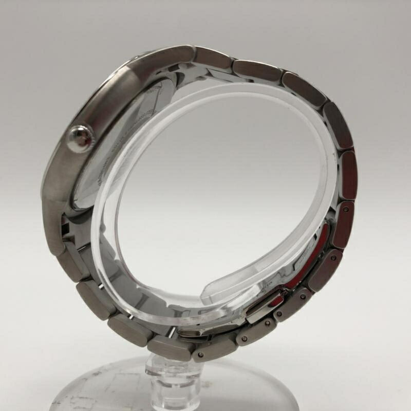 EMPORIO ARMANI Watch Mens Metal Belt Silver Black AR2514 Quartz Emporio Armani