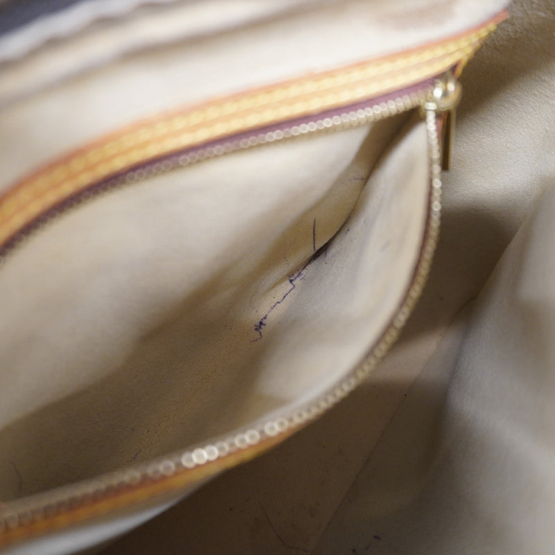 Auth Louis Vuitton Monogram Looping MM M51146 Womens Shoulder Bag