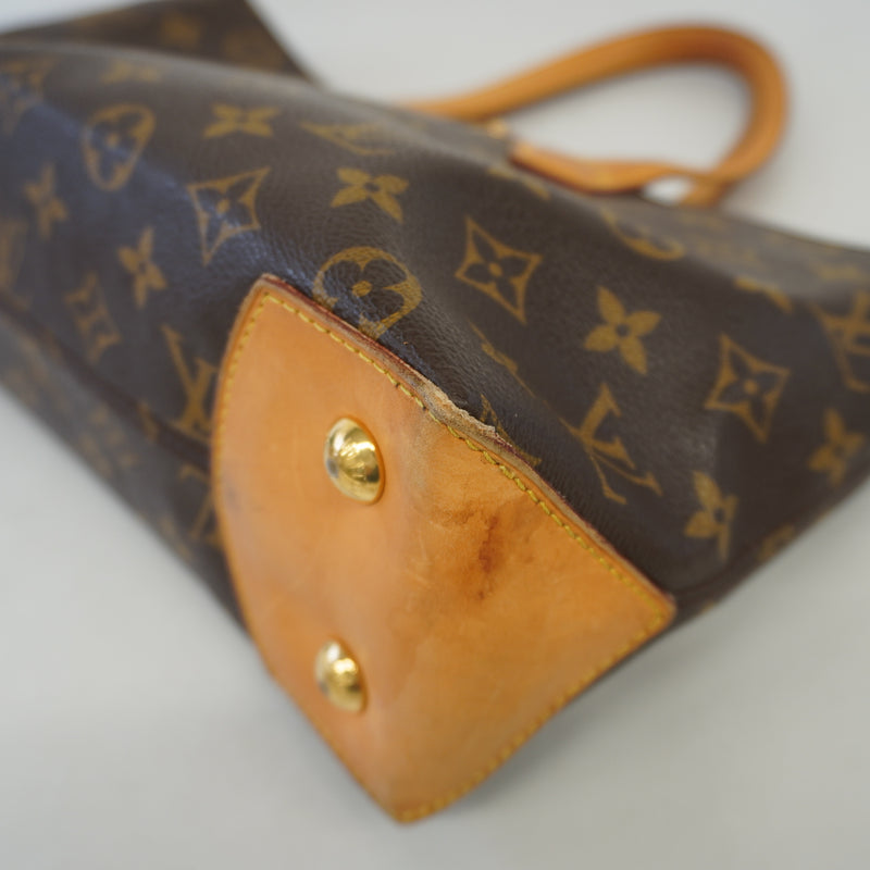 Auth Louis Vuitton Monogram Wilshere PM M45643 Womens HandbagTote Bag