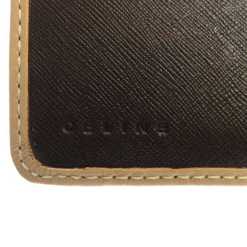 Celine Macadam pattern bi-fold wallet PVC / leather ladies CELINE