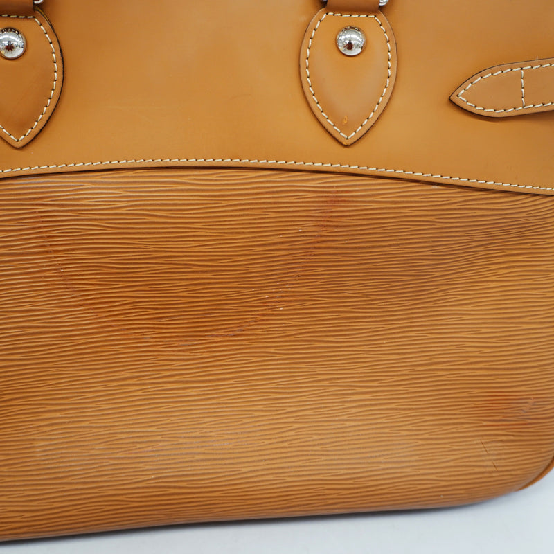 Auth Louis Vuitton Epi Passy M5926I Womens HandbagTote Bag Cannelle