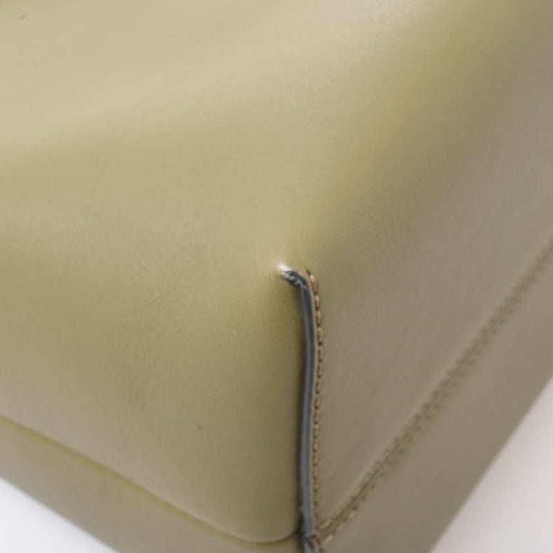 Fendi By The Way Womens Leather Handbag Green