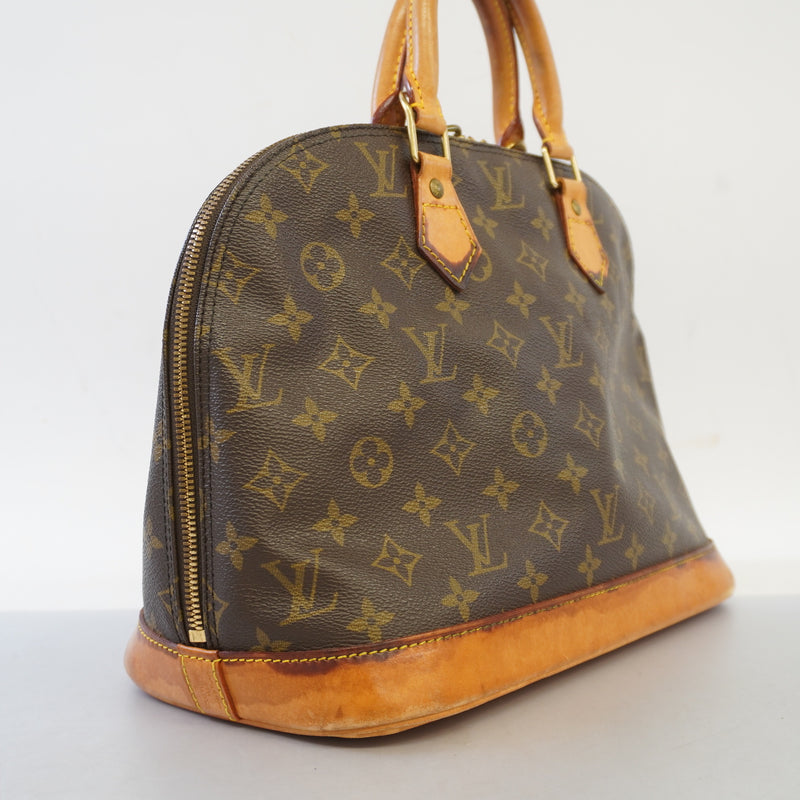 Auth Louis Vuitton Handbag Monogram Alma M51130