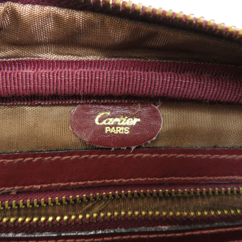 Cartier Mastline Shoulder Bag Calf Ladies CARTIER