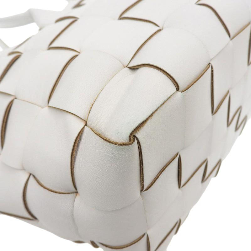 Bottega Veneta Intrecciato Tote Bag Leather White B08311708H