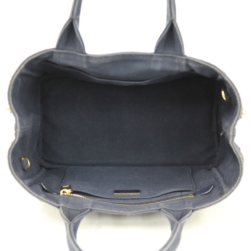 Prada Shoulder Bag Handbag Kanapatoto PM Navy Ladies