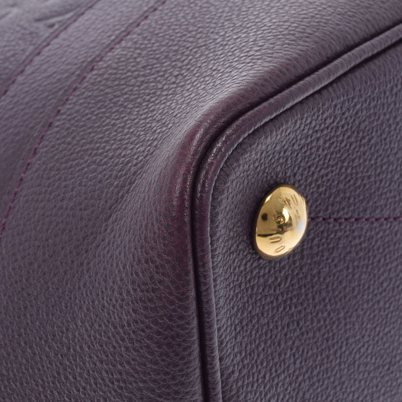 LOUIS VUITTON Monogram Amplant Citadines PM Orol M94049 Ladies Leather Tote Bag