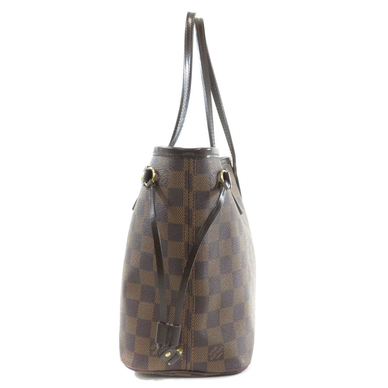 Louis Vuitton N51109 Neverfull PM Damier Ebene Tote Bag Canvas Ladies LOUIS VUITTON