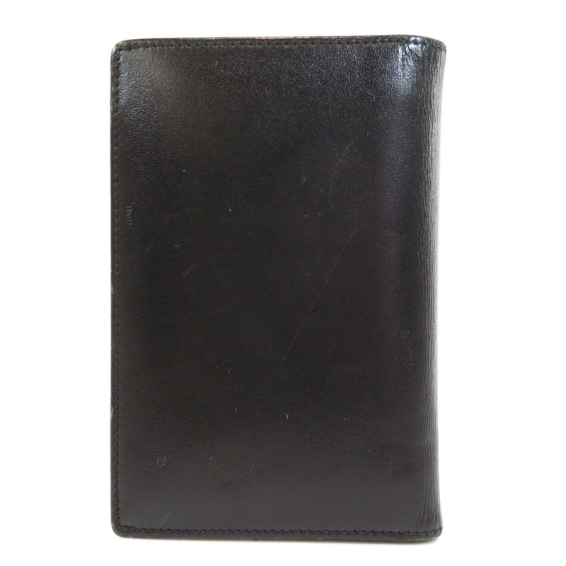 Montblanc Logo Pass Case Card Leather Men's