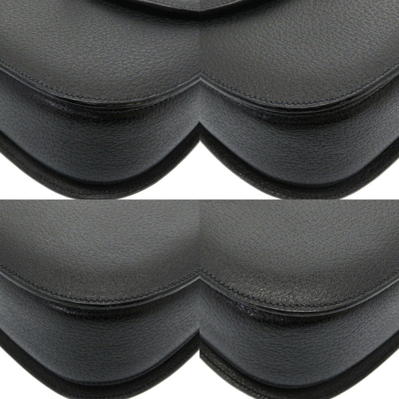Gucci Bamboo Leather Black Handbag 0361 GUCCI