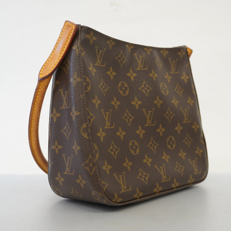 Auth Louis Vuitton Monogram Looping MM M51146 Womens Shoulder Bag