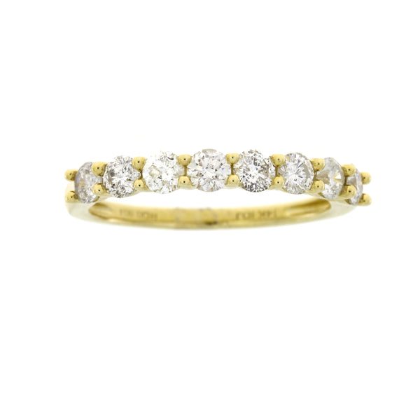 .90ct Diamond Wedding Band Ring 14KT Yellow Gold