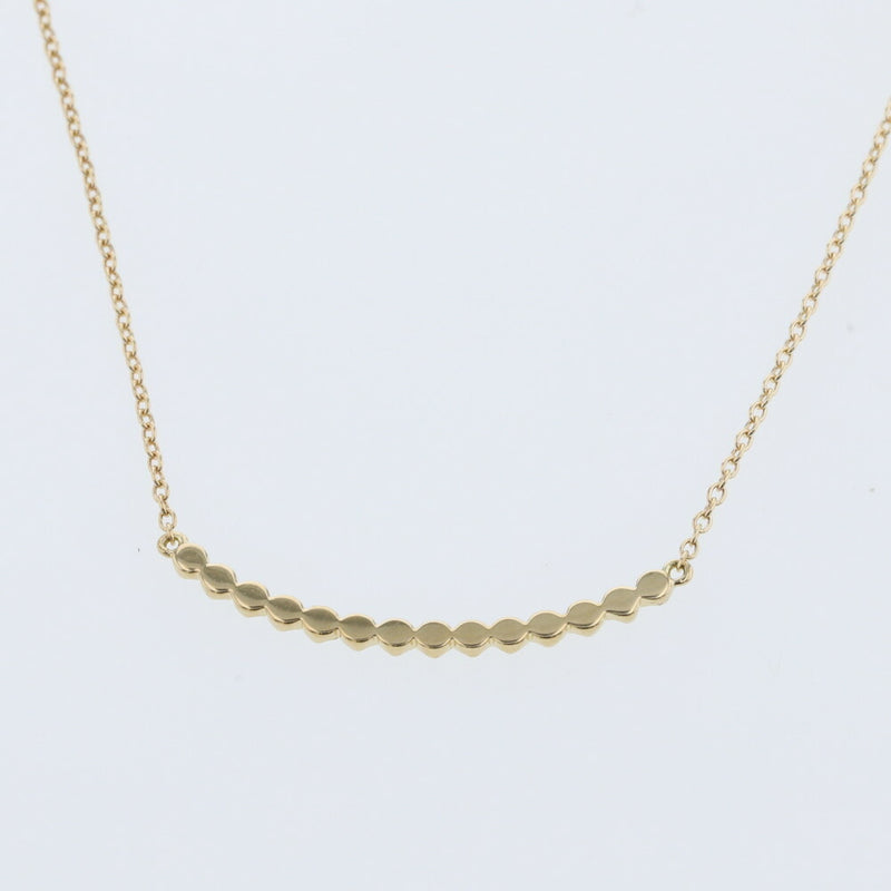 Aker Necklace Believe You Short VC0326010100 K18 Yellow Gold Diamond 0.07ct Ladies AHKAH