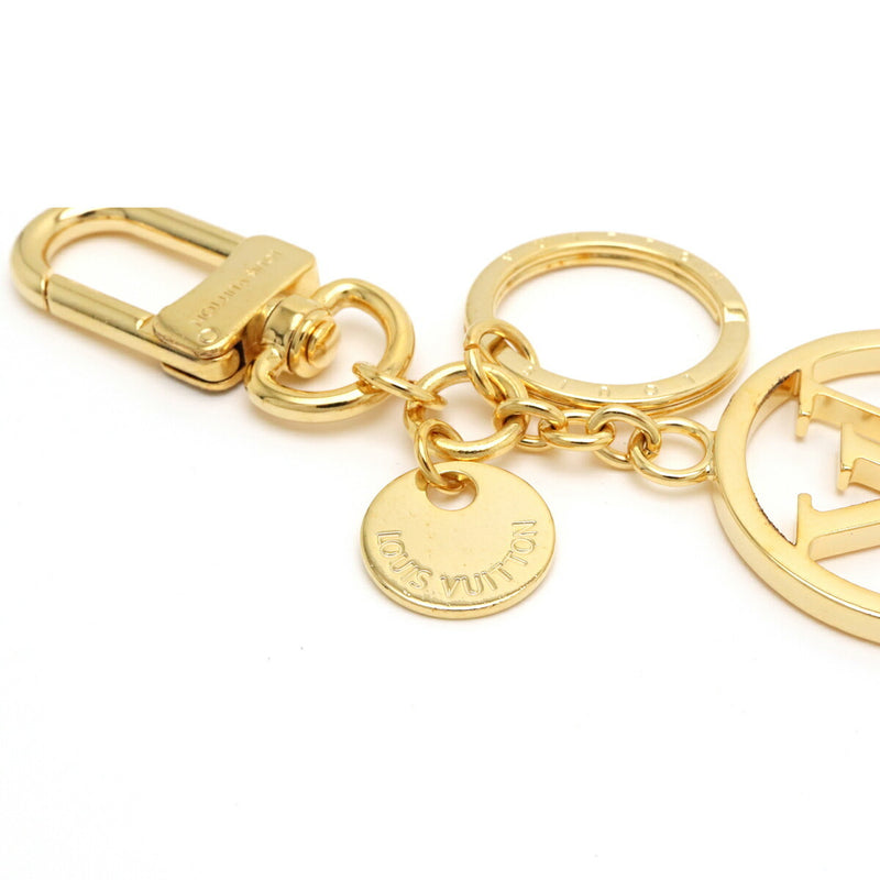 LOUIS VUITTON bag charm circle key chain ring GP M68000