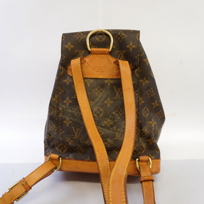 Auth Louis Vuitton Monogram Monsuri MM M51136 Womens Backpack