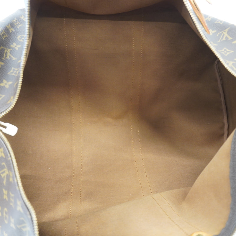 Auth Louis Vuitton Boston Bag Monogram Keepol 60 M41422 Unisex