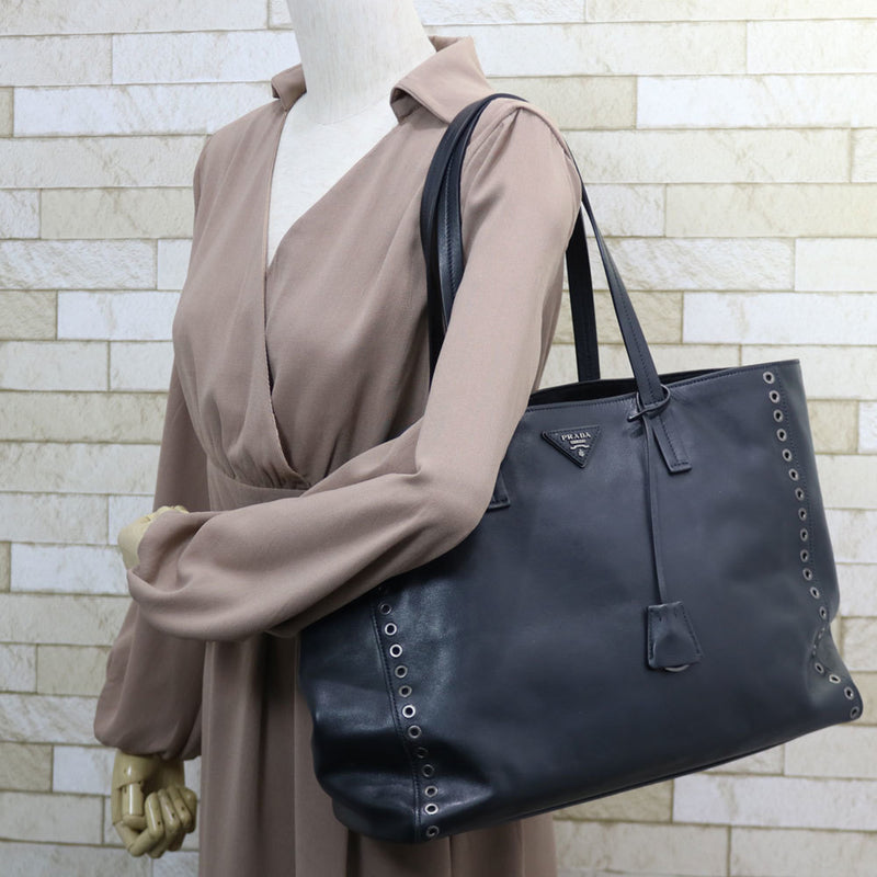 Prada Shoulder Bag Black Ladies