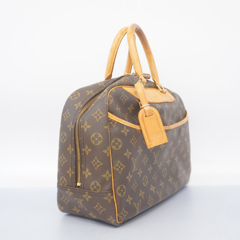 Auth Louis Vuitton Monogram Deauville M47270 Womens Handbag