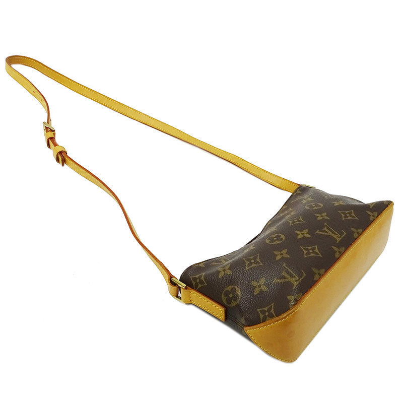 Louis Vuitton LOUIS VUITTON Bag Monogram Womens Shoulder Pochette Mini Trotor M51240 Brown
