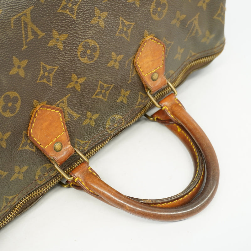 Auth Louis Vuitton Handbag Monogram Speedy 35 M41107