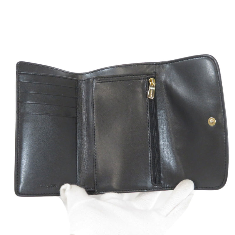 Coach D1881 Signature Bi-Fold Wallet PVC Leather Ladies