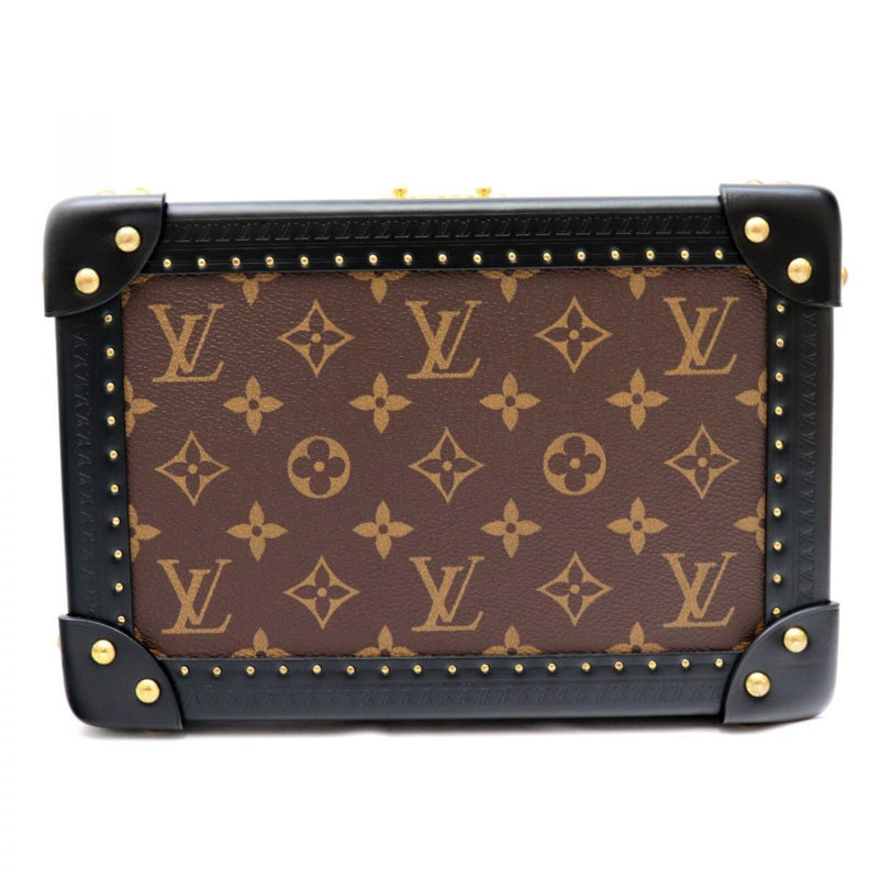Louis Vuitton 21 Year Monogram Reverse Coffret Tresor 24 Jewelry Case Ladies Brown Black M20094