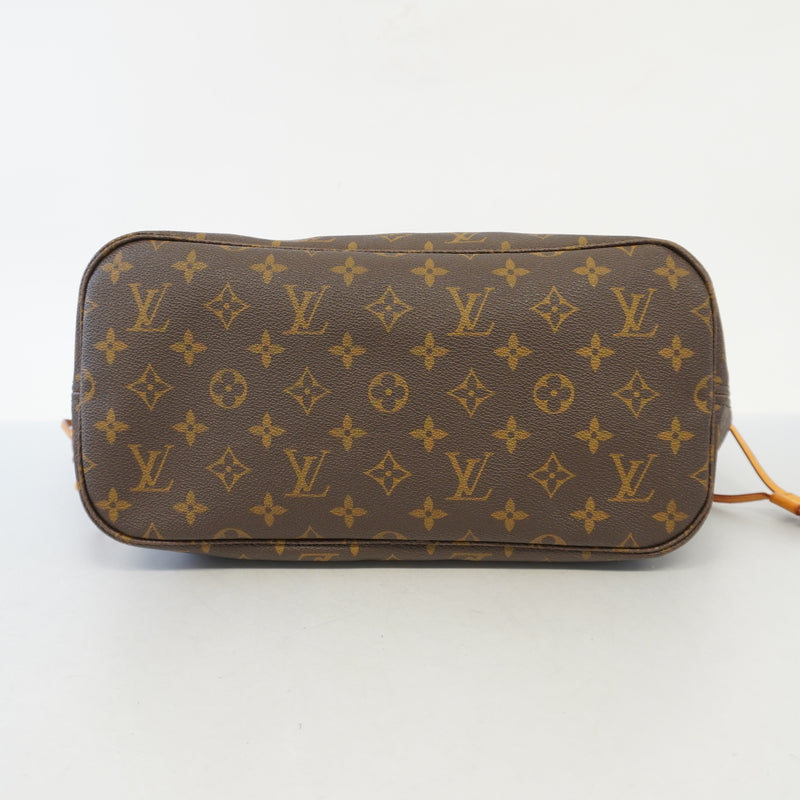 Auth Louis Vuitton Monogram Neverfull MM M40156 Womens Tote Bag