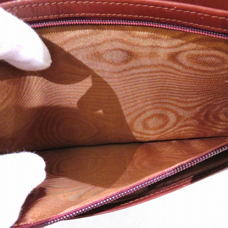 Cartier Mustline Bordeaux Bag Clutch Second Unisex