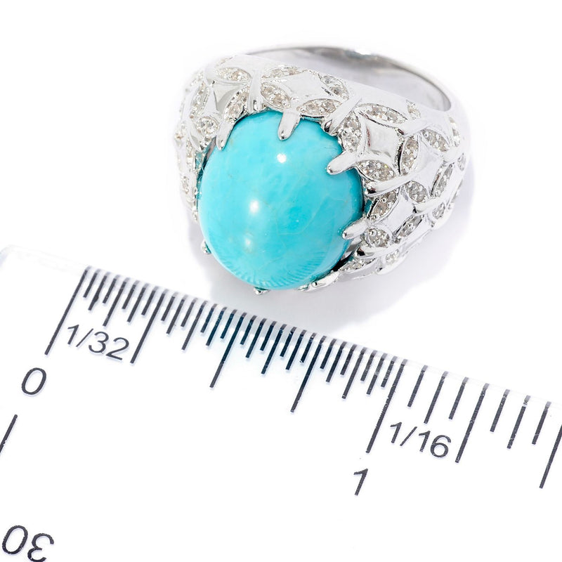 Brand New Kingman Turquoise Ring