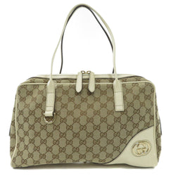 Gucci 169971 GG Tote Bag Canvas / Leather Women's GUCCI