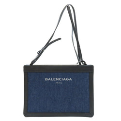 Balenciaga 339937 Navy Pochette Shoulder Bag Womens BALENCIAGA