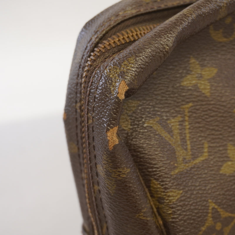 Auth Louis Vuitton Monogram Trousse Toilette 28 M47522 Womens Pouch