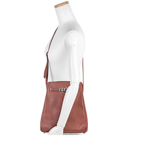 Hermes HERMES Kelly Sport MM Inner stitched shoulder bag Vogue River Rouge Ash  D engraved