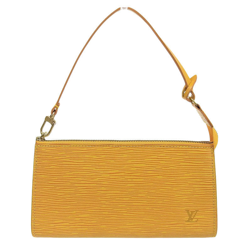 Louis Vuitton M52959 Womens HandbagPochettePouch Yellow