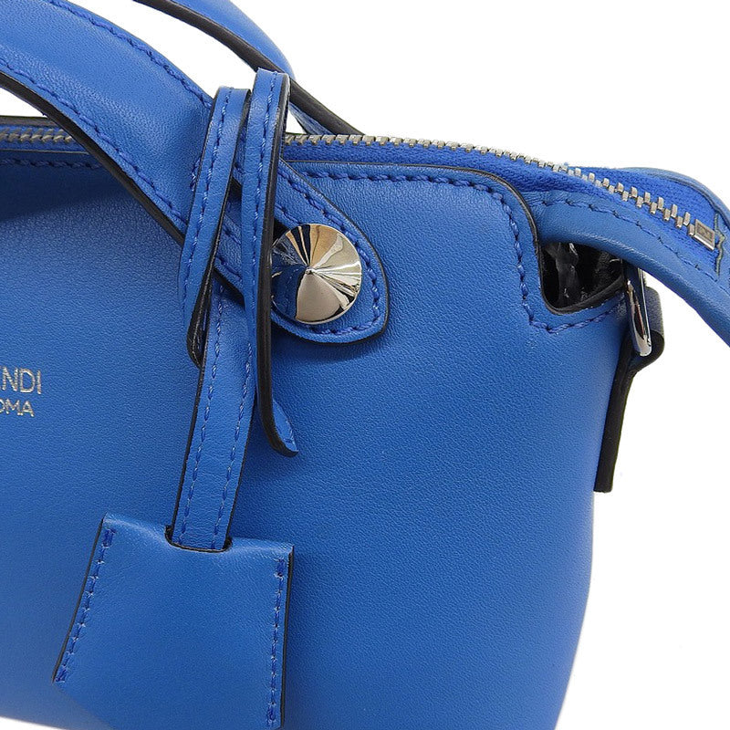 Fendi 8BL135 Womens Leather HandbagShoulder Bag Blue