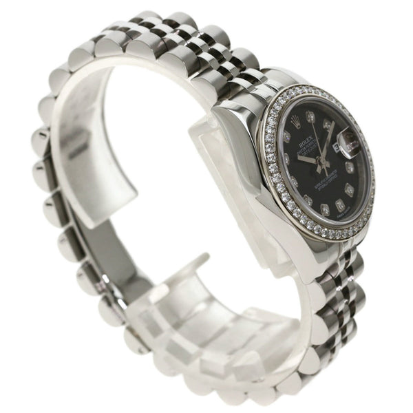 Rolex 179384G Datejust 10P Diamond Watch Stainless Steel / SS Ladies ROLEX